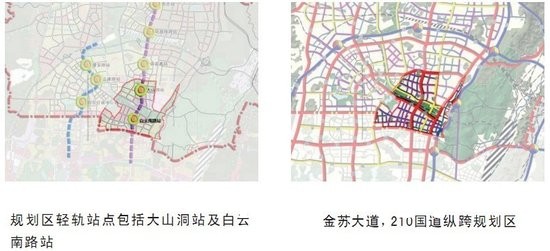 便捷通畅高密路网 大川白金城立体式无缝交通