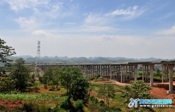中国西南地区最长的桥梁——惠水特大桥