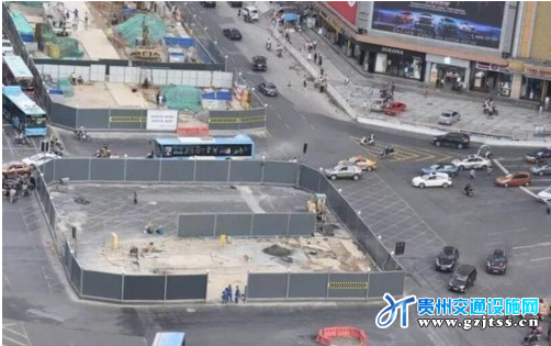 贵阳市区又一拥堵点有望缓解 浣纱路环岛恢复直行